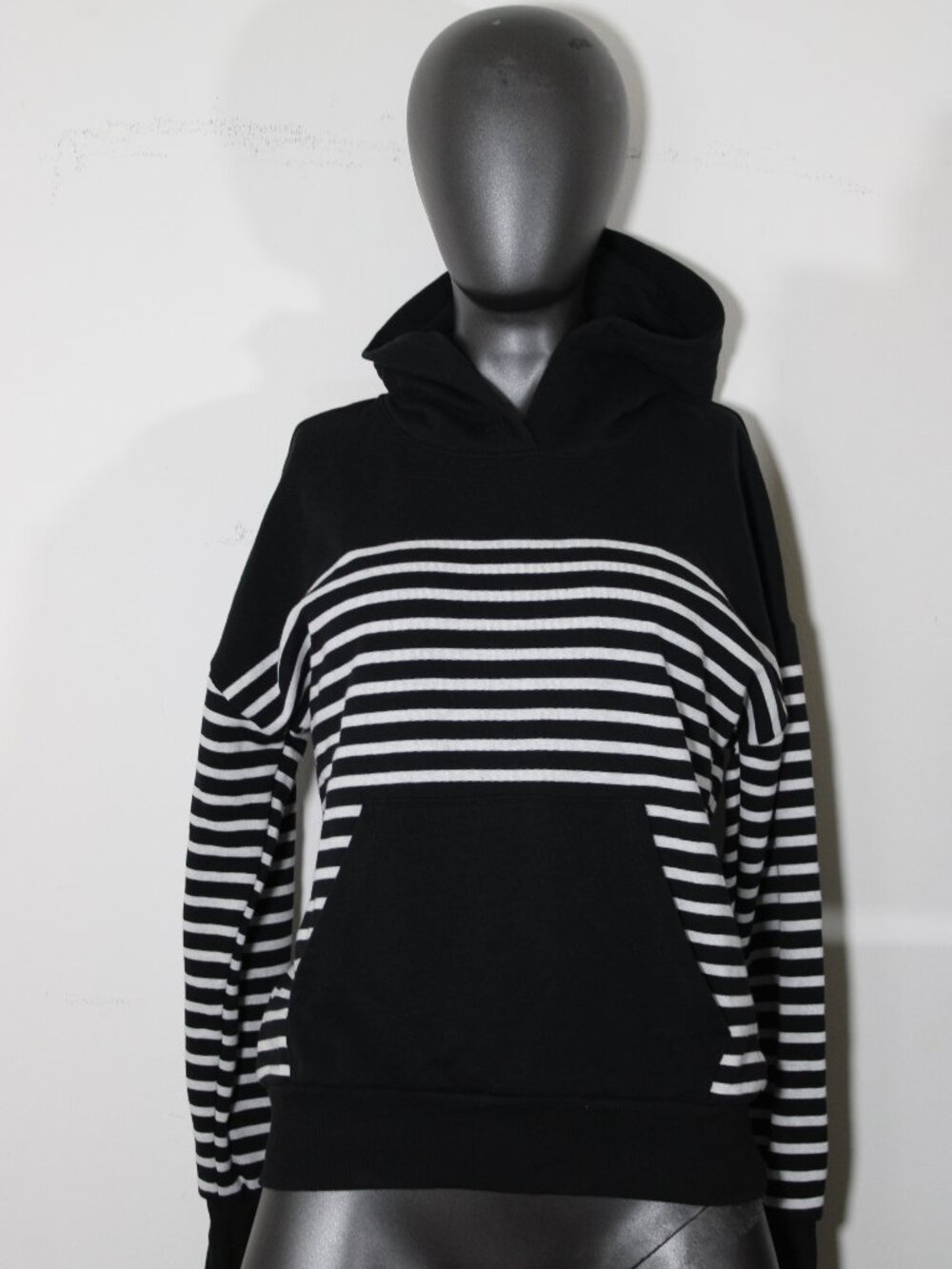 Socialite colorblock striped hoodie